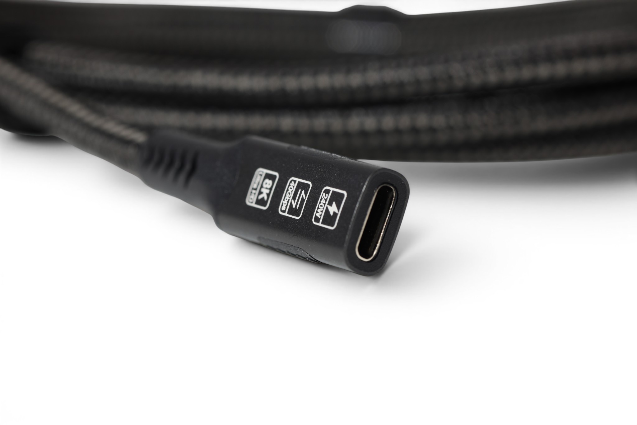 USB-C Extension Cable 1.8M - 40Gbps USB4 / Thunderbolt 3, 40W Fast Charging