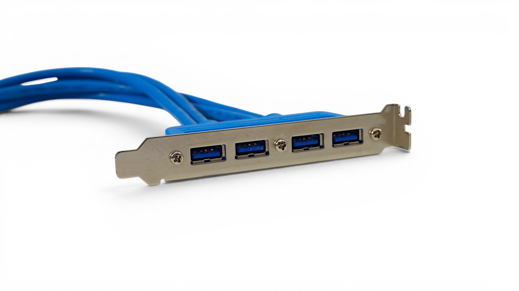 16 In USB 3.0 Panel Mount Quad Port to 20 Pin Motherboard header Cable