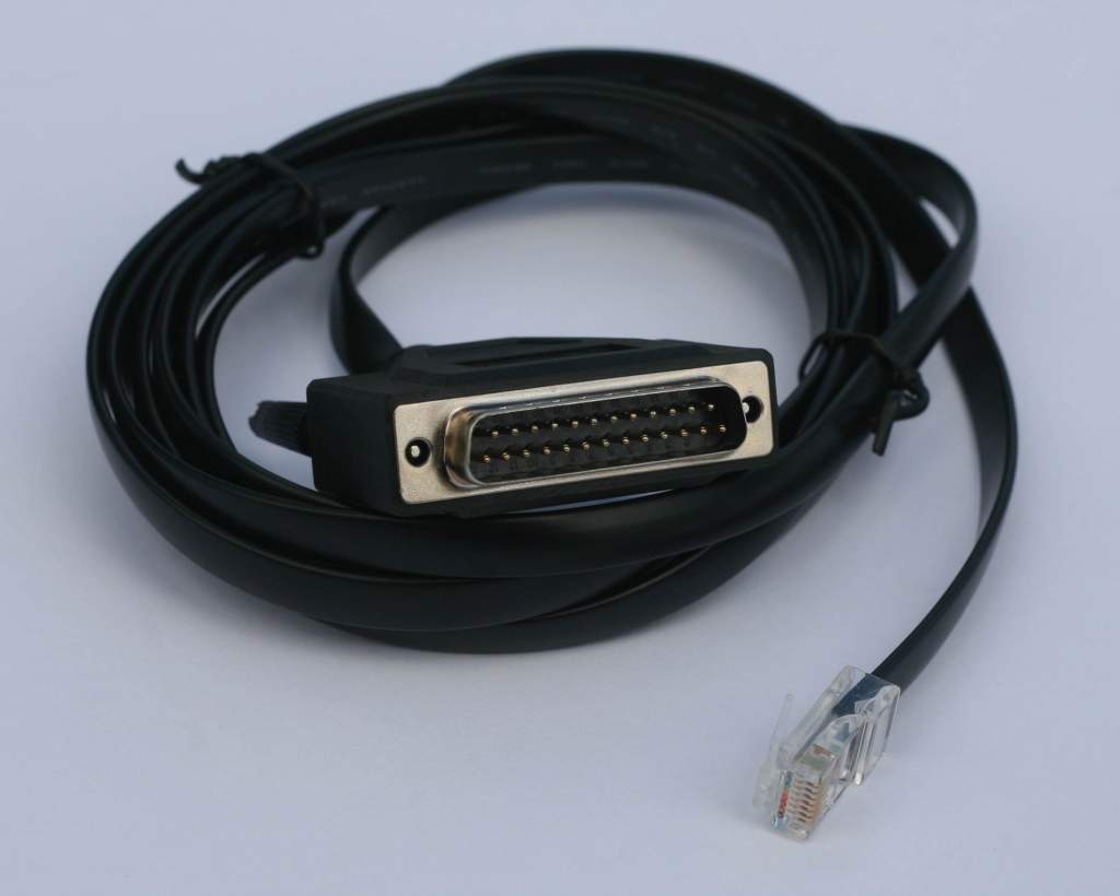 Cisco Compatible 72-3663-01 Modem Console RJ45 DB25 Cable