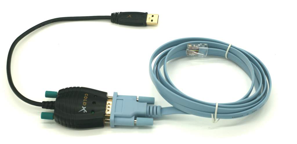 Cisco Compatible USB to Serial RJ45 DB9 Adapter Cable Kit 72-3383-01
