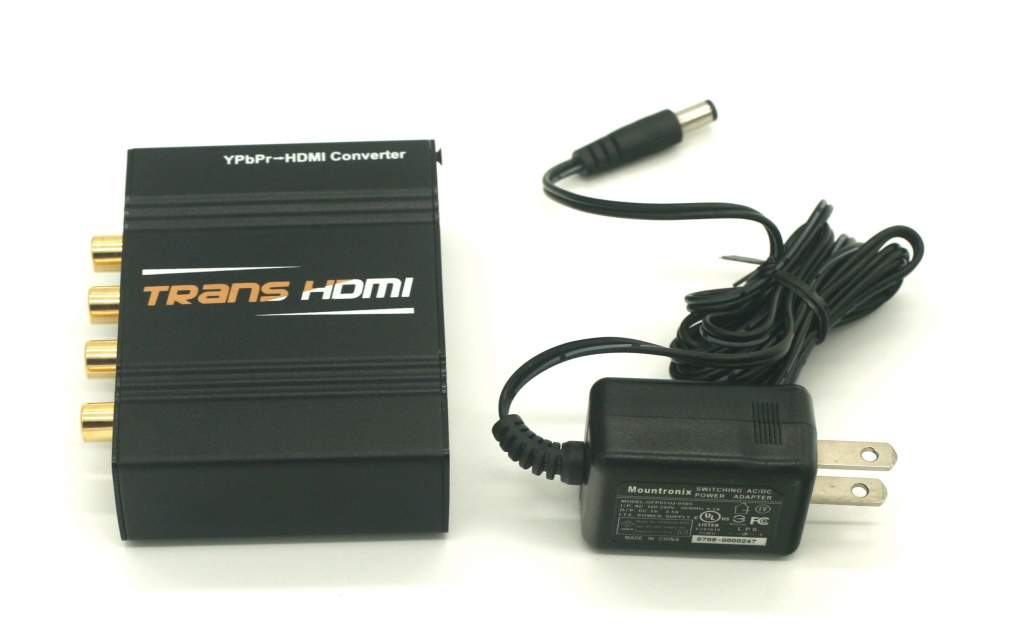 Component to HDMI Scan Converter YPbPr-HDMI