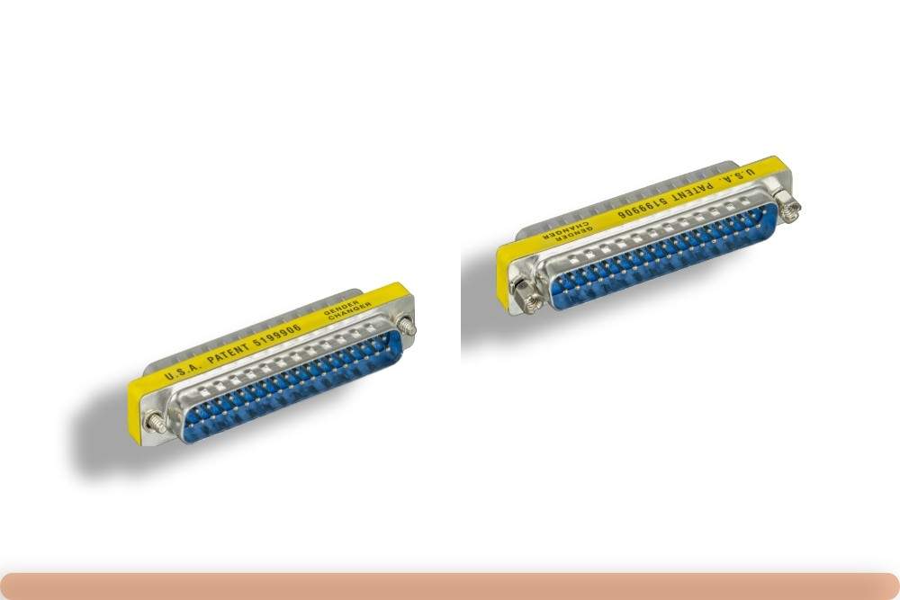 DB37 Gender Changer M-M Male-Male