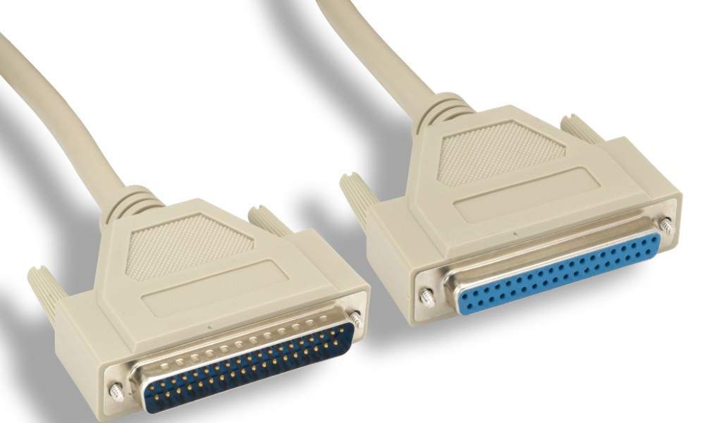 DB37 Male to DB37 Female 6FT Cable Serial Extension RS-449 New USA