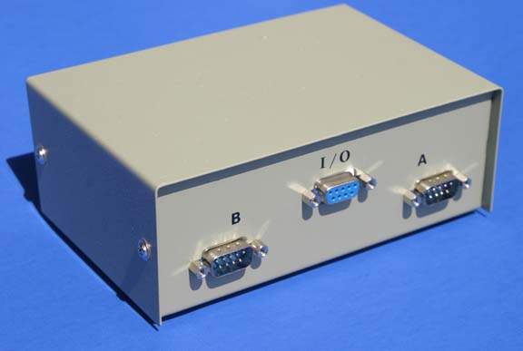 DB9 AB 2-Male 1-Female PORTS Switch