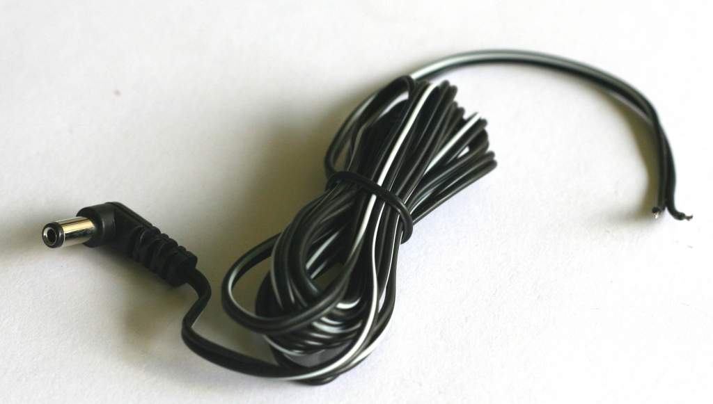 DC Power Cable 6FT 2.5MM x 5.5MM