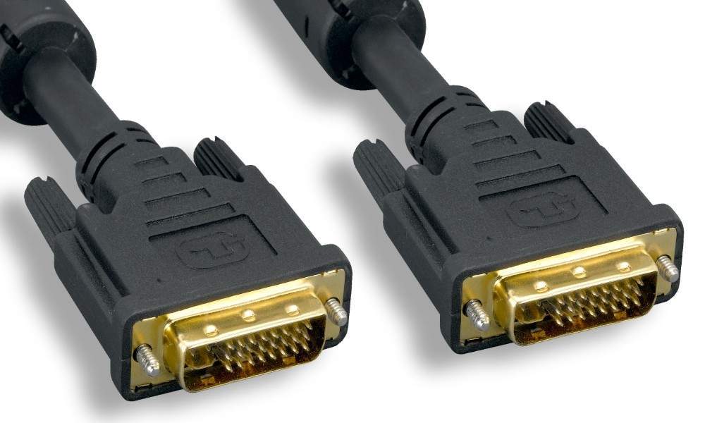 DIGITAL DVI-I-M to DVI-I-M DVI Cable DUAL LINK 2M 6FT