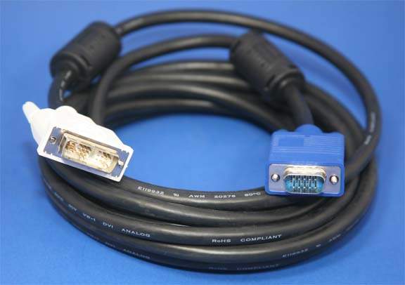 DVI-A to SVGA Cable 5M 15FT