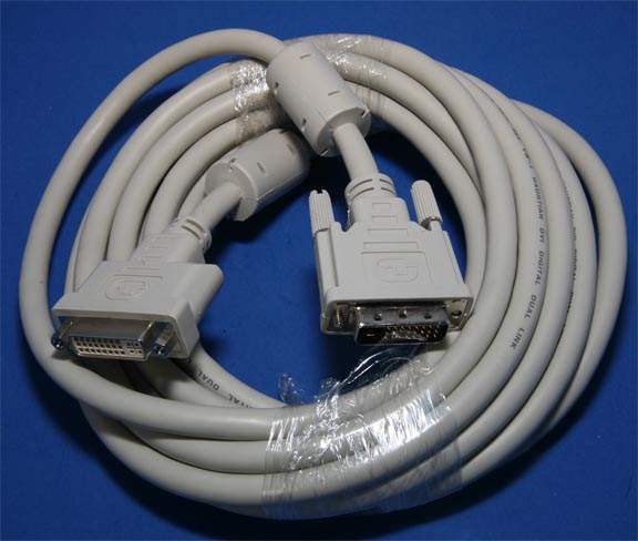 DVI Extension Cable DVI-D-M to DVI-D-F 5M
