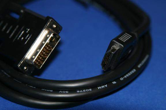 DVI HDMI CABLE 5M 15FT