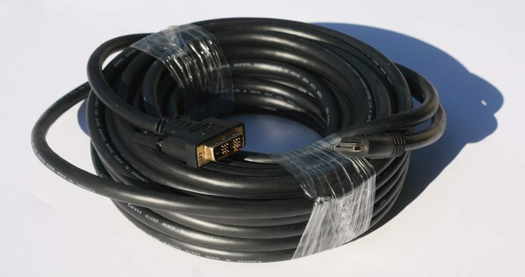 DVI HDMI Cable PREMIUM 50FT 24AWG