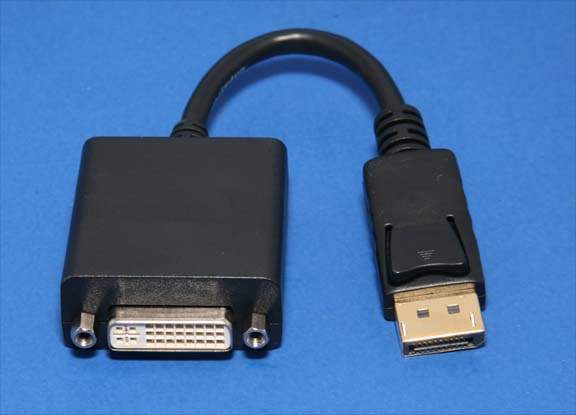 DisplayPort 1.1 Male to DVI-D Female Adapter Cable DP