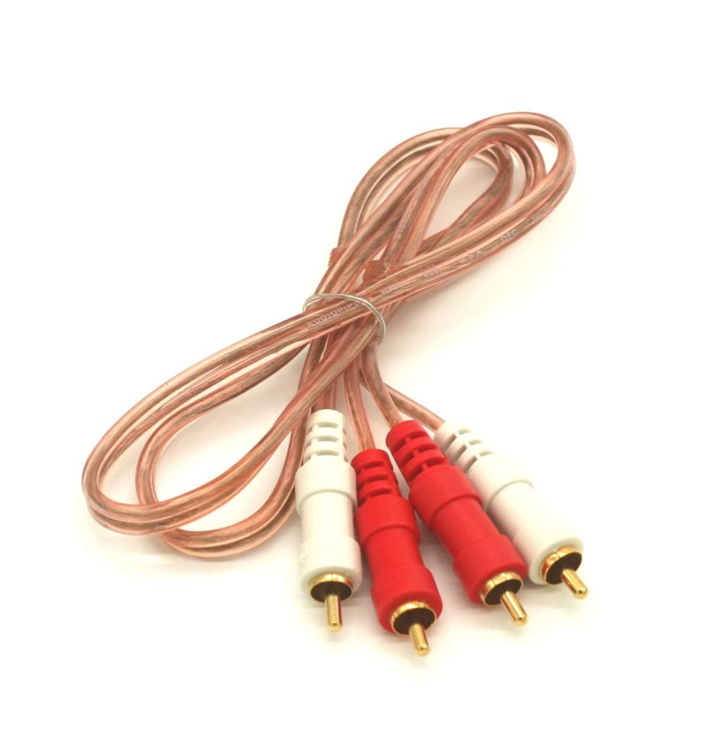 Dual RCA Gold Audio Cable 3FT