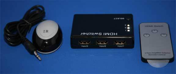 HDMI 3x1 Signal Switch with Remote 1.3b 4K