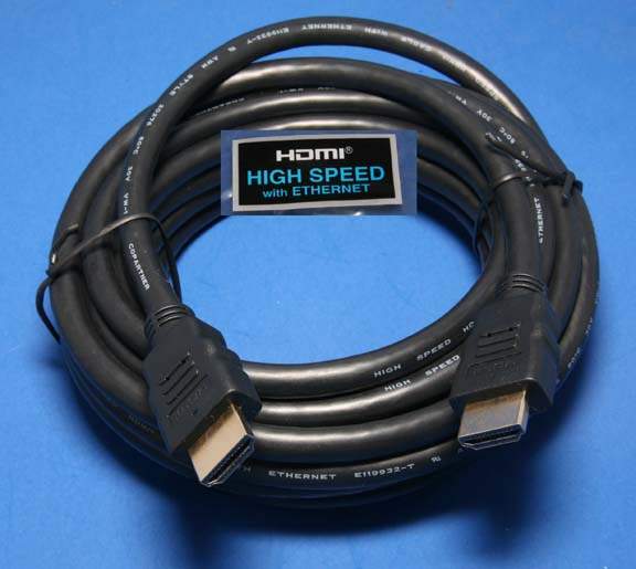 HDMI to HDMI PREMIUM CABLE 15FT 5M HDMI CERTIFIED 1.4 3D HEC
