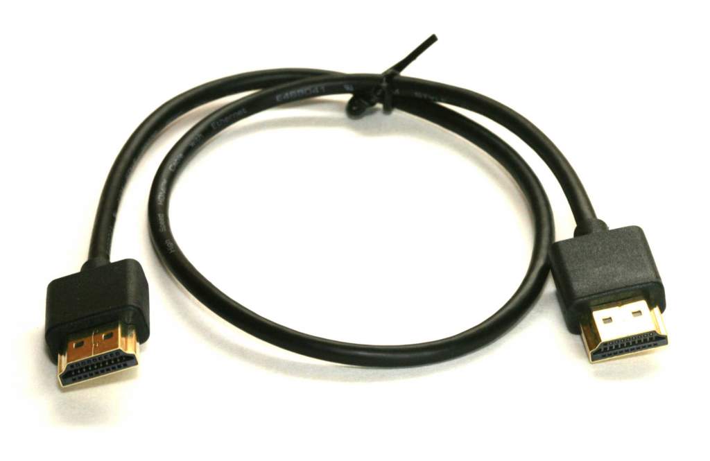 HDMI Male to Male Thin Cable 1.5FT 36AWG