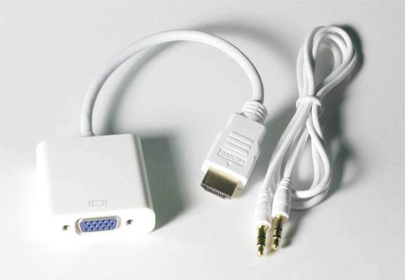 HDMI to SVGA Adapter with Audio