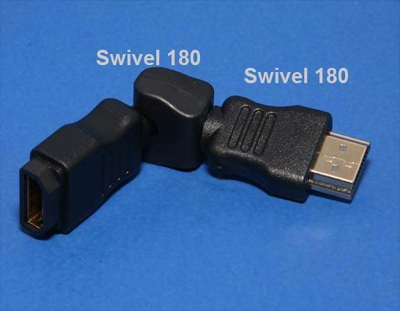 HDMI Swivel-Flex Adapter Male-Female