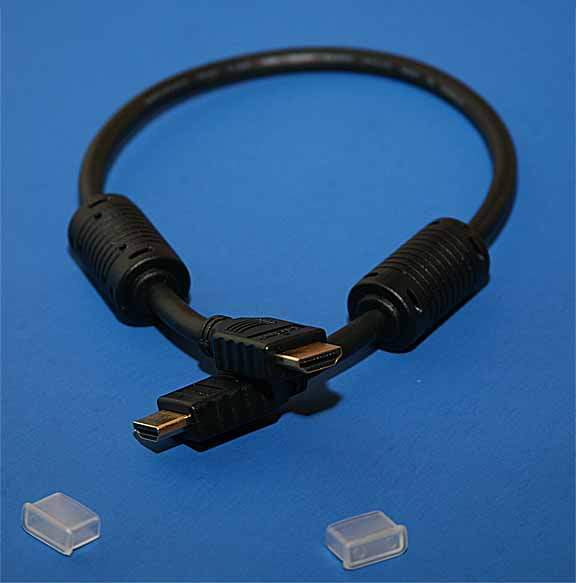 HDMI to HDMI Cable 1.5ft Black