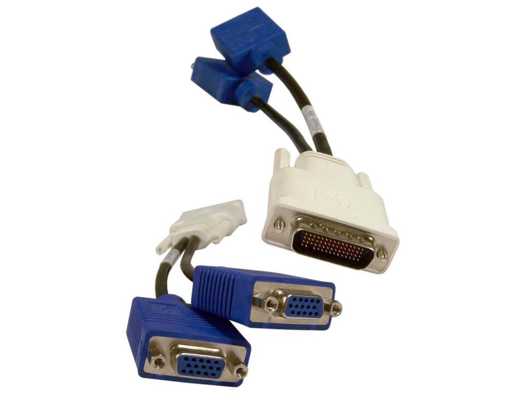 HP DMS-59 Dual VGA Y-Splitter Cable 338285-008
