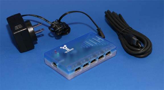 IEEE-1394 6 Port HUB TI Chipset