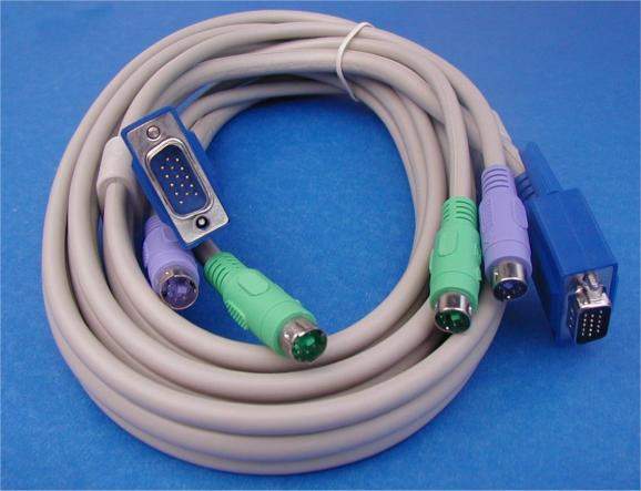 KVM Cable 10FT Video Male to Male