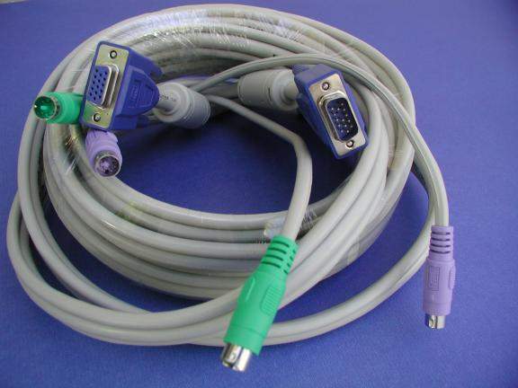 KVM Cable 15FT Video Male to Female