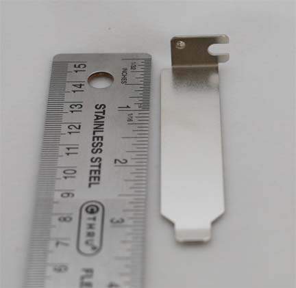 Low Profile 1U Case Blank Slot Cover