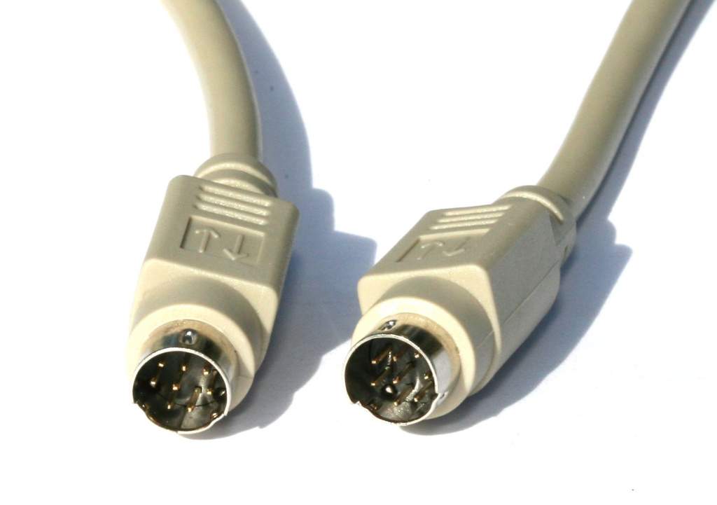 MINI DIN8 Cable Male Male 25FT