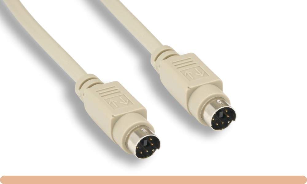 MINI DIN8 Cable Male Male 6FT