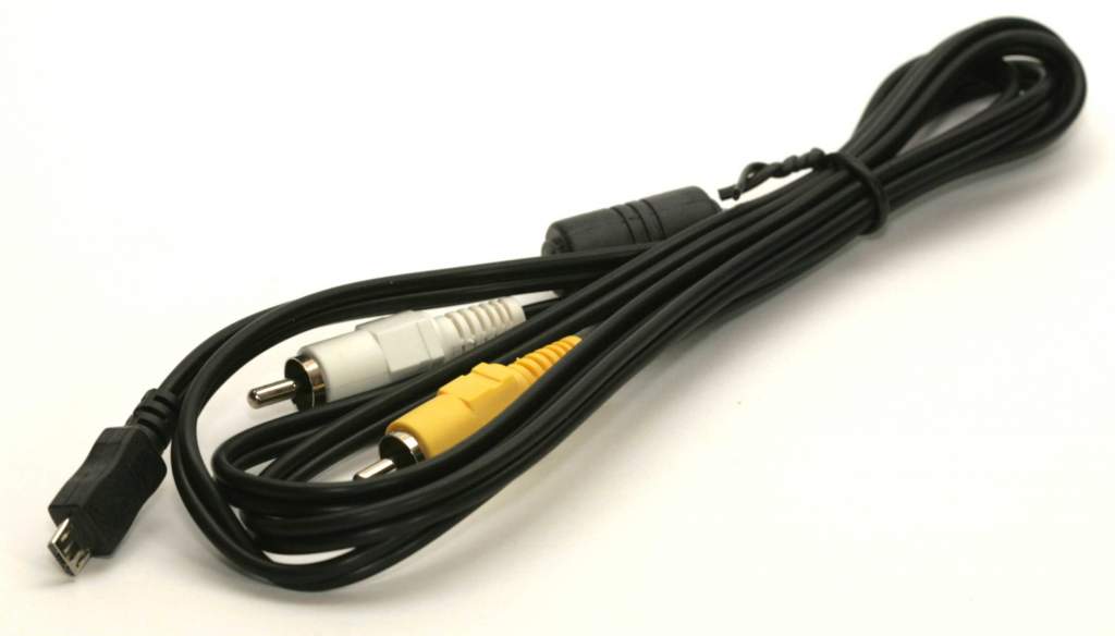 MicroB to Dual RCA Cable 6ft Audio Video