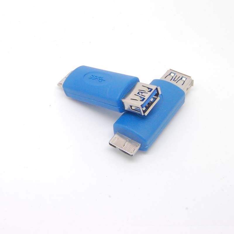 MicroUSB 3.0 A Male to USB A Female 3.0 Adapter