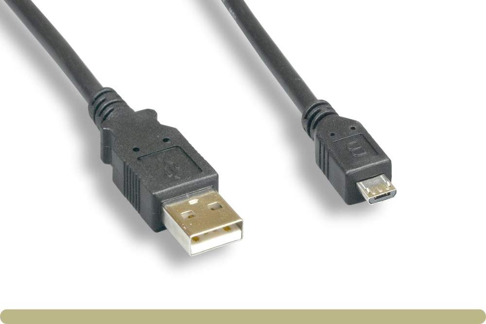 MicroUSB Cable MICRO-B 6IN