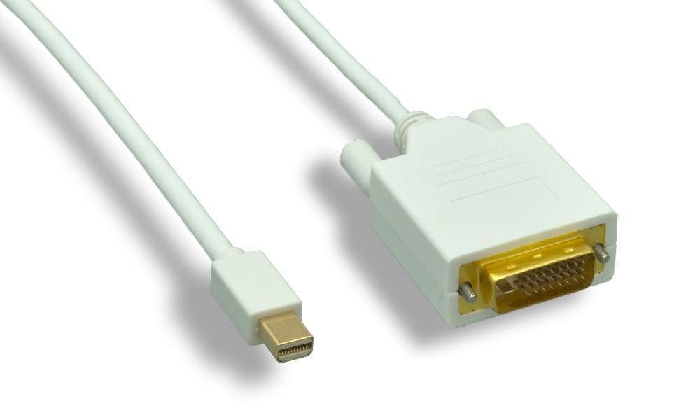 Mini-DisplayPort to DVI-Single Link Cable 6FT