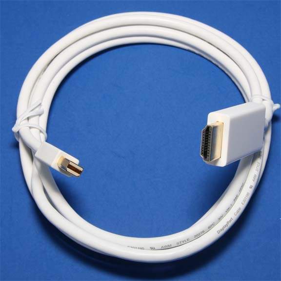 Mini-DisplayPort to HDMI Cable 6FT