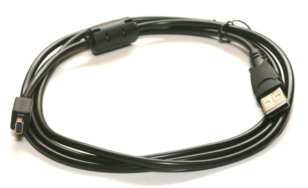 OLYMPUS CB-USB6 CB-USB5 USB Camera Cable TYPE A to 12 PIN D14