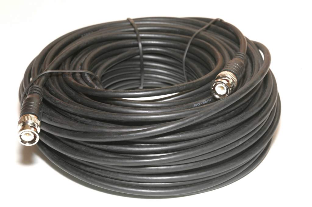 RG58 COAX BNC 100FT Cable Male Male PCCables rg58-coax-bnc-100ft-cable-male-male-pccables