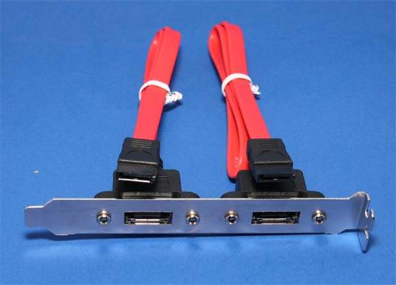 SATA-ES2P Serial ATA internal to external Bracket