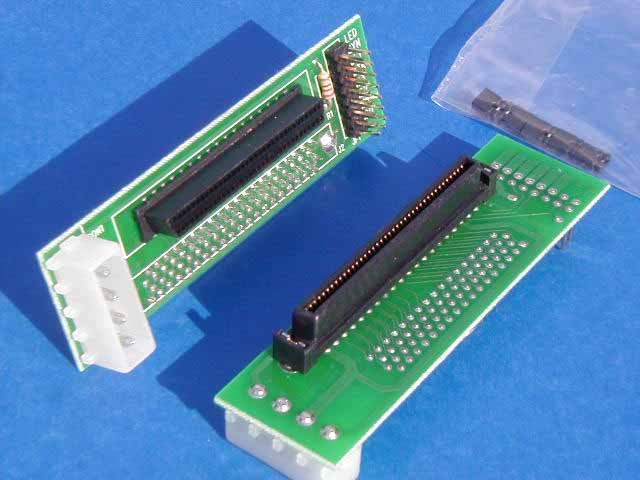 SCA-80-Pin Female to HPDB68-Pin Female LVD/SE Ultra SCSI Adapter USA