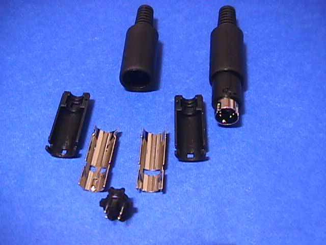 SVHS SVideo CONNECTOR 4PIN MINI M