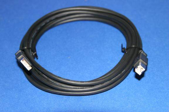 USB 2.0 COMPUTER CABLE TYPE A to TYPE B BLACK 10FT