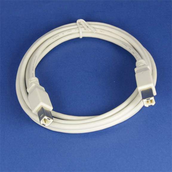 USB 2.0 Cable Type-B Male to Type-B Male 6Ft