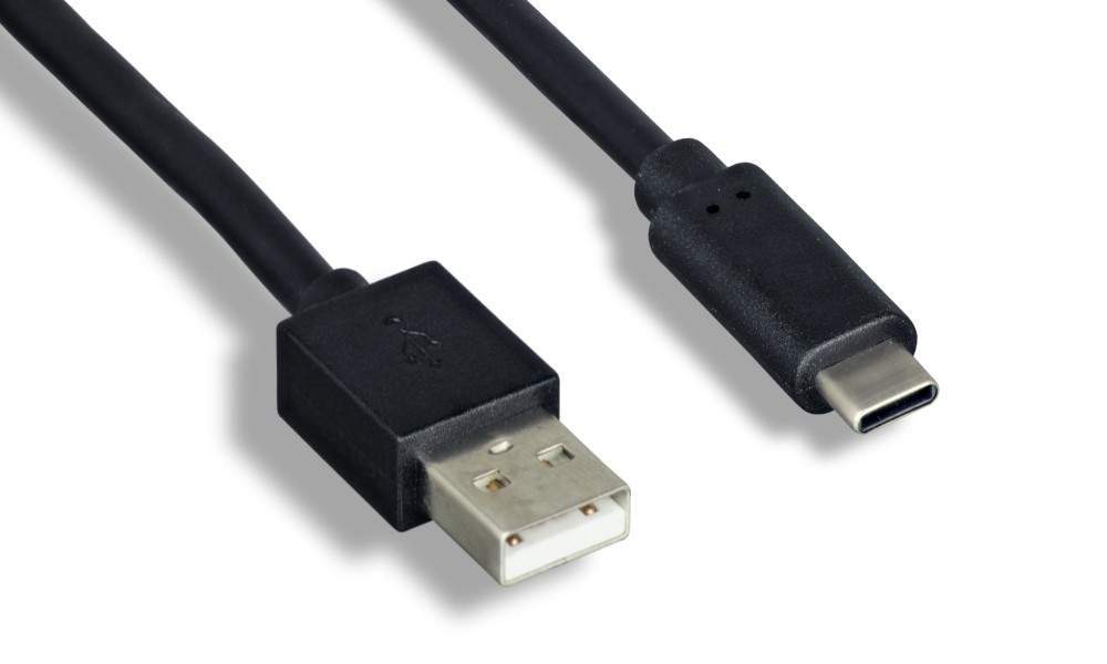 USB 2.0 USB Cable A-C 6FT TypeC