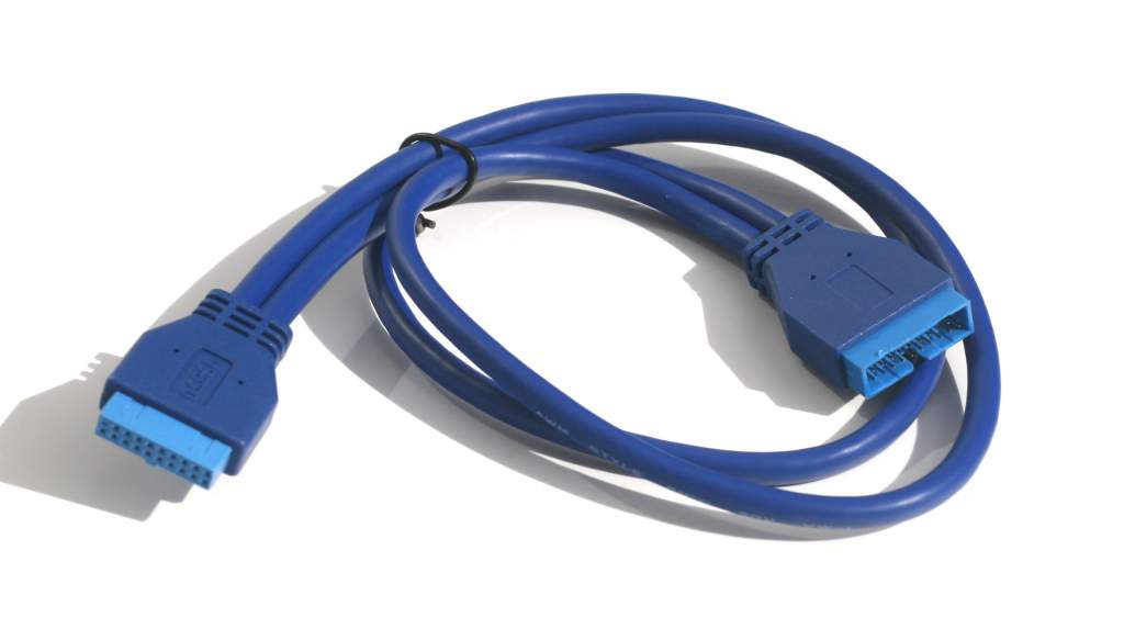 USB 3.0 Header Cable 20 Pin Male to 20 Pin Female 20 Inch Extension Adapter