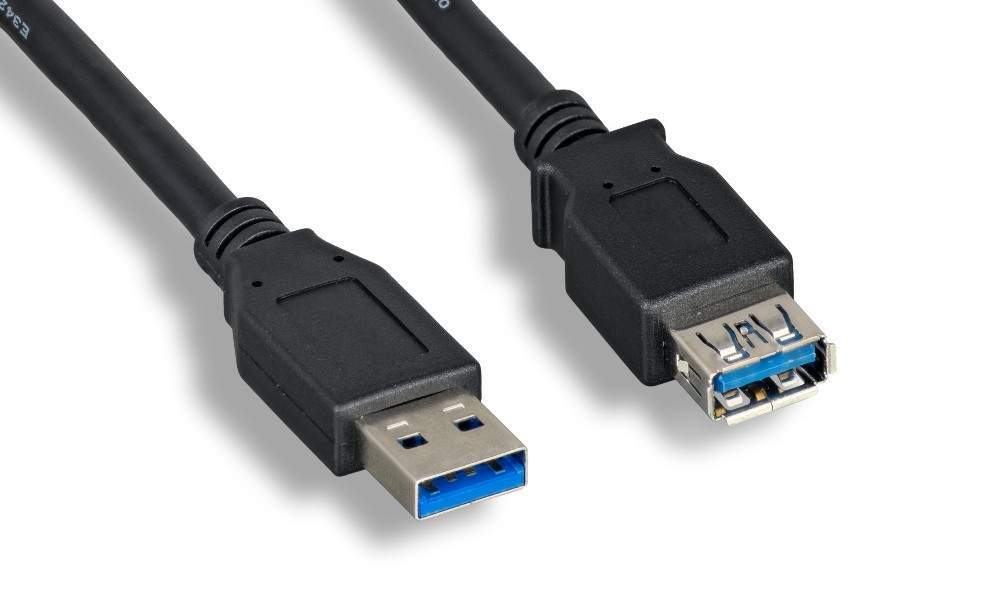 USB 3.0 SuperSpeed A Extension Cable 10FT