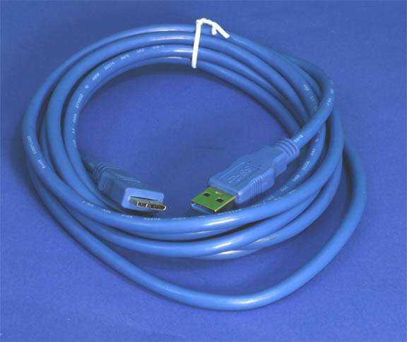 USB 3.0 SuperSpeed Micro-B Cable 10FT
