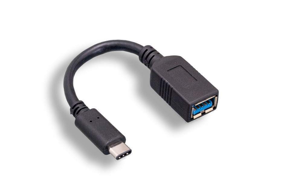 USB 3.1 Type-C Male to Type-A Female Adapter Cable 6In