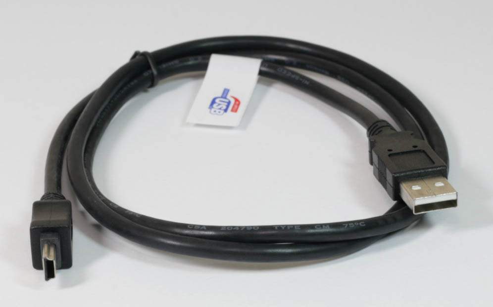 USB-A to Mini-B 5-Wire Camera Cable 3FT