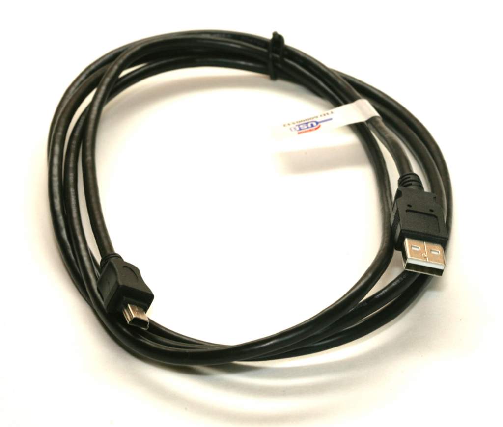 USB-A to Mini-B 5-Wire Camera Cable 6FT