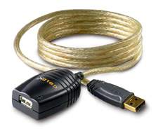 USB ACTIVE EXTENSION CABLE PREMIUM GOLD 16FT 5M
