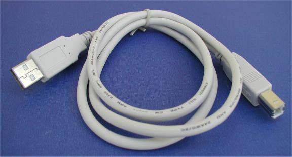 USB CABLE TYPE A to TYPE B CABLE 3FT 2.0 Compliant